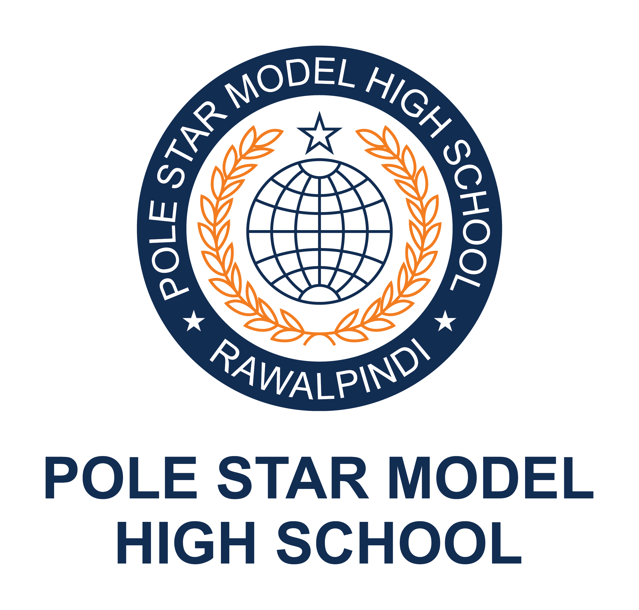 Pole Star Model High School Logo